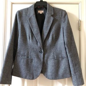 LIKE NEW! Merona— Black & White Tweed Blazer